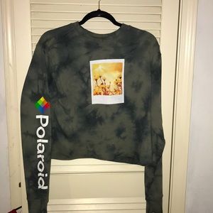Cropped Polaroid long sleeve